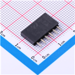 1x6P 间距2.54mm——KH-2.54FH-1X6P-H8.5