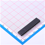 1x16P 间距2.54mm——KH-2.54FH-1X16P-H8.5