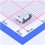 Micro-B 母座 卧贴----KH-MICRO-SMT.MK-5P