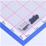 Micro-B 母座 立贴----KH-MICRO-SMT.LF-5P