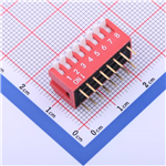 拨码开关KH-1002-CB2.54-8P