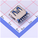 Type-A 母座 直插 KH-3.0AF180WJ-11.5JB