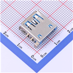 Type-A 母座 沉板 KH-3.0AF90CB-14.2JB-SMT