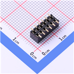 排母2mm 1x2P KH-2FH-1X2P-H4.3