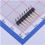 排针2.54mm 1x8P 弯插 KH-A2541WR-8P